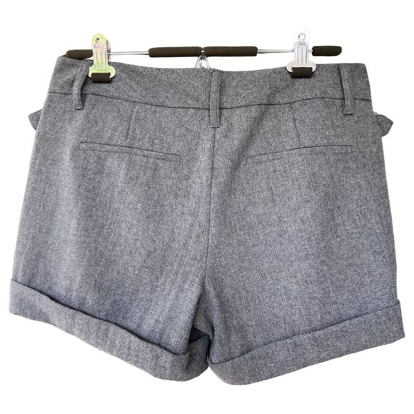 🌸4/$30🌸  NWOT Old Navy Lined Herringbone Wool Trouser Shorts - Picture 2 of 16